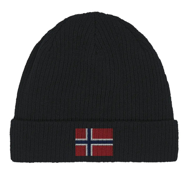 Bonnet en coton Drapeau de la Norvège - Pixelforma 