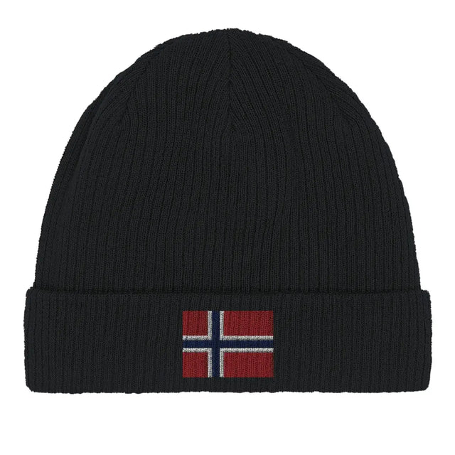 Bonnet en coton drapeau de la norvège - pixelformaflag