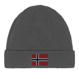 Bonnet en coton drapeau de la norvège - pixelformaflag