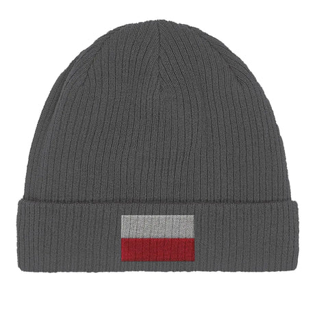 Bonnet en coton drapeau de la pologne - pixelformaflag