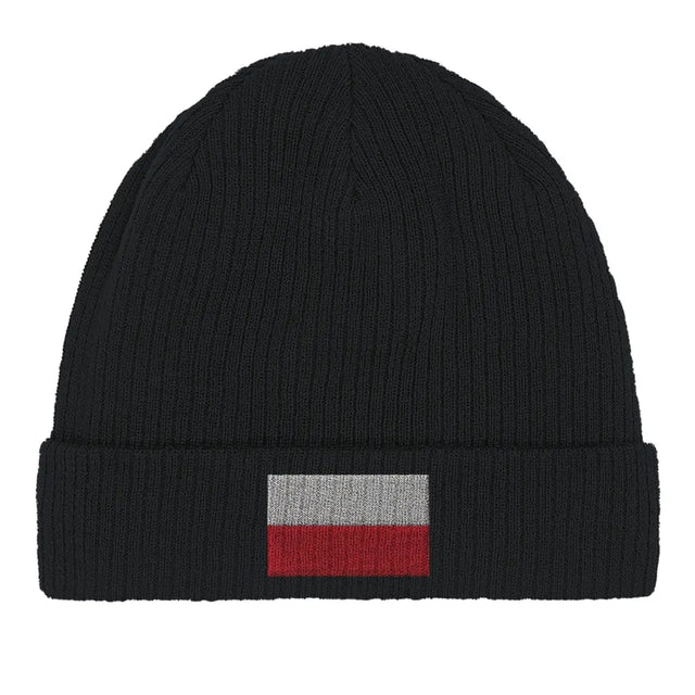 Bonnet en coton drapeau de la pologne - pixelformaflag