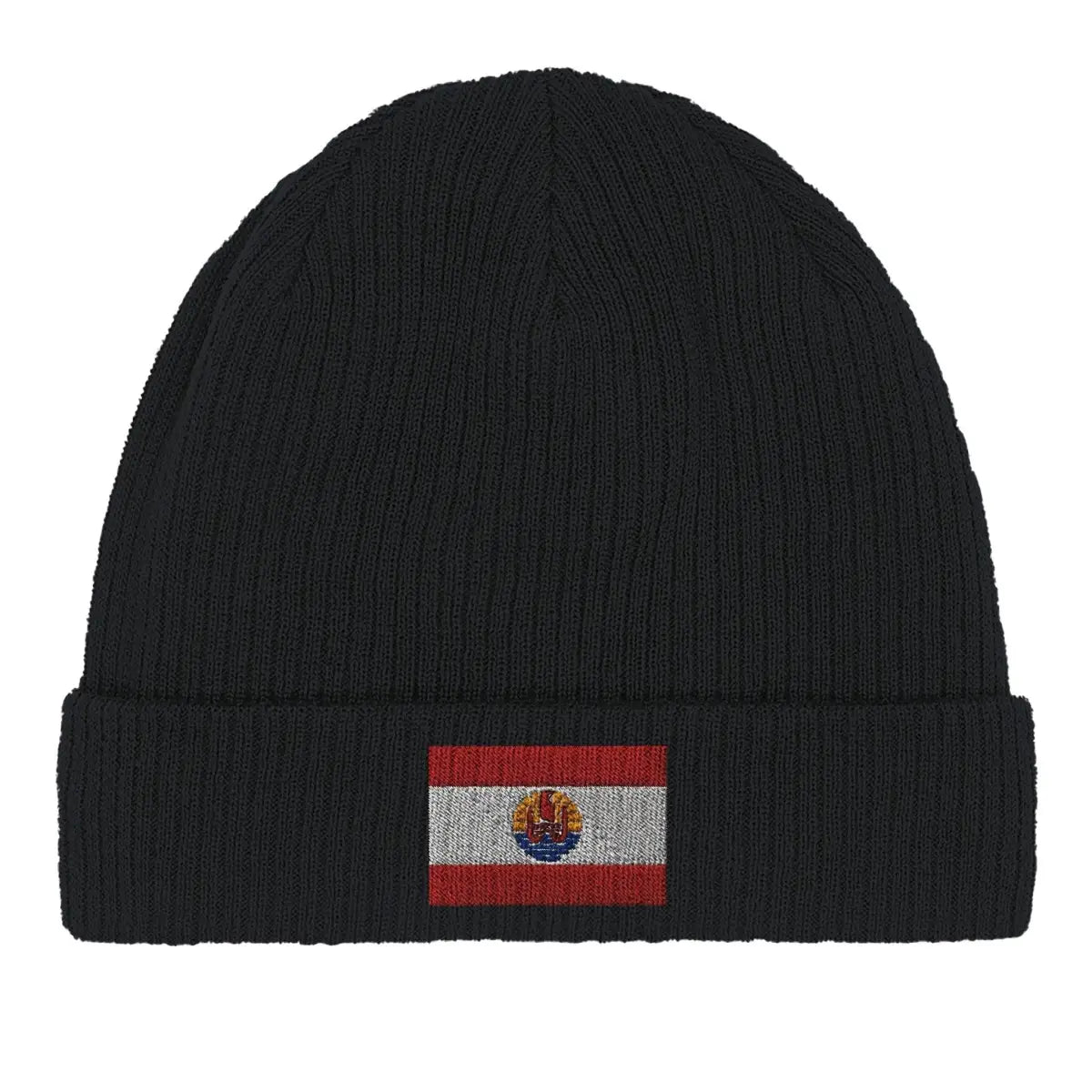 Bonnet en coton drapeau de la polynésie française - pixelformaflag