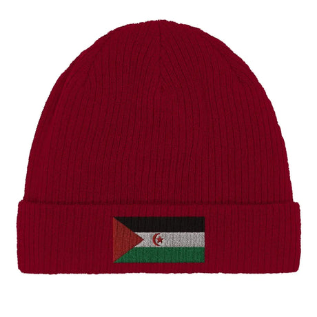 Bonnet en coton Drapeau de la République arabe sahraouie démocratique - Pixelforma 