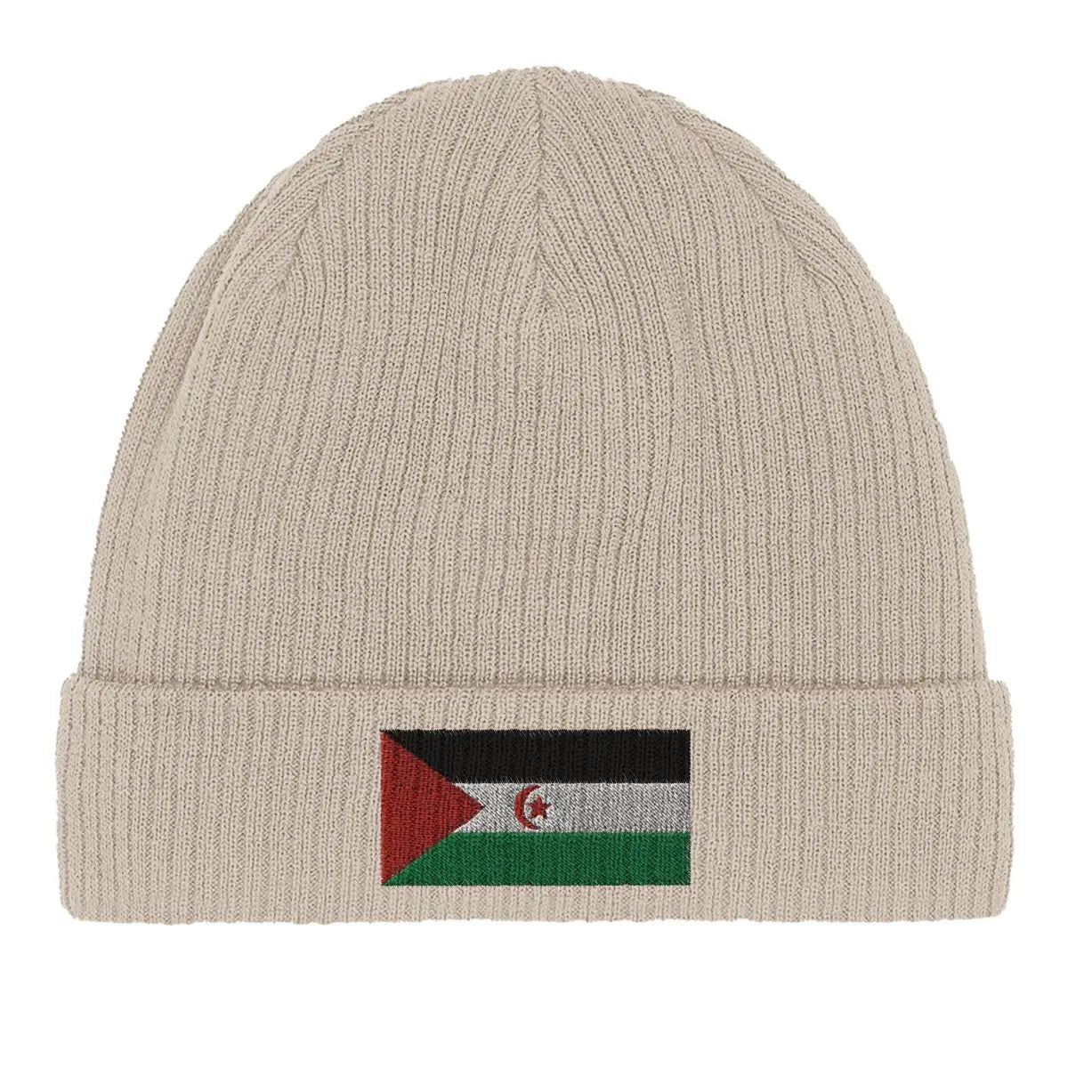 Bonnet en coton drapeau de la république arabe sahraouie démocratique - pixelformaflag
