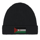 Bonnet en coton drapeau de la république arabe sahraouie démocratique - pixelformaflag