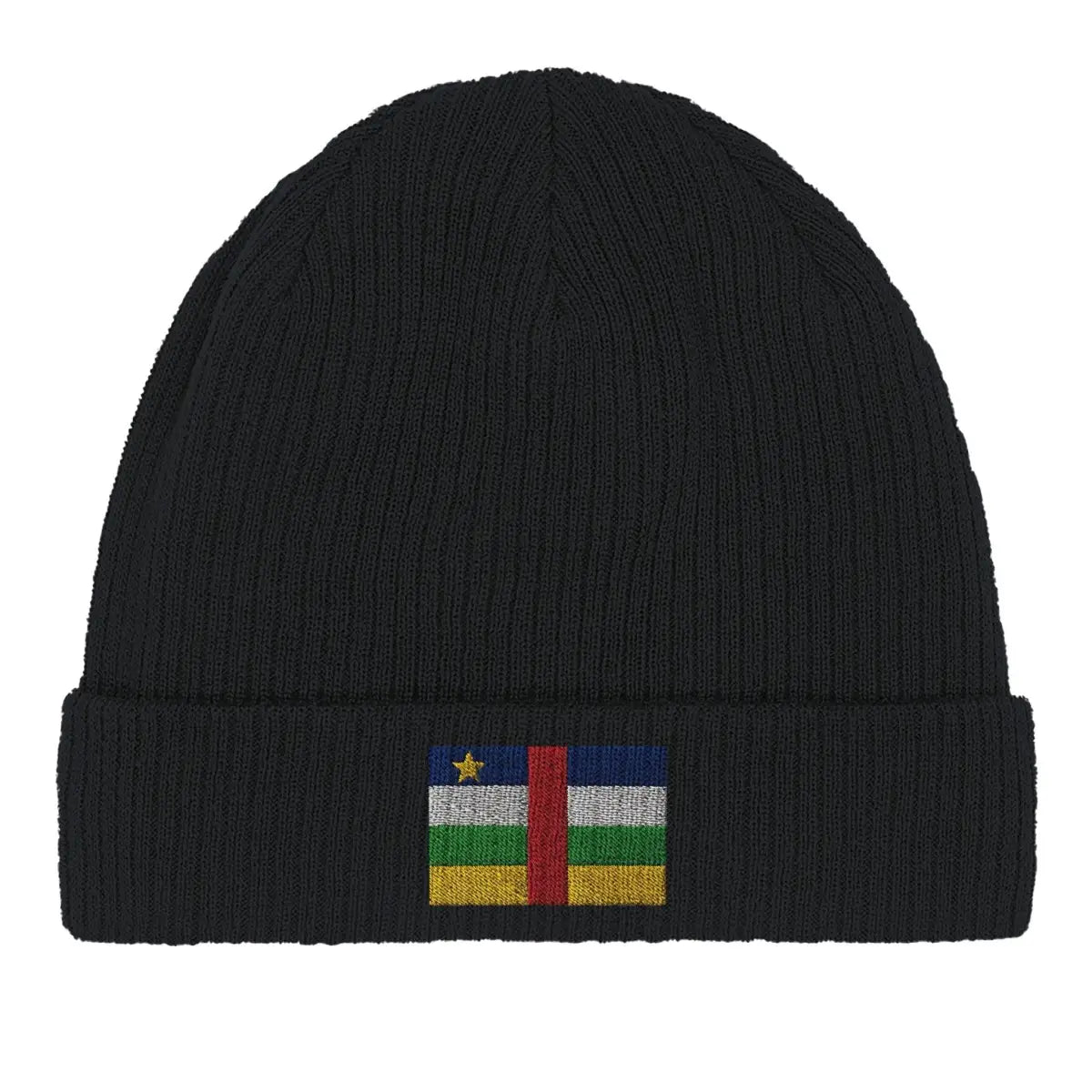 Bonnet en coton drapeau de la république centrafricaine - pixelformaflag