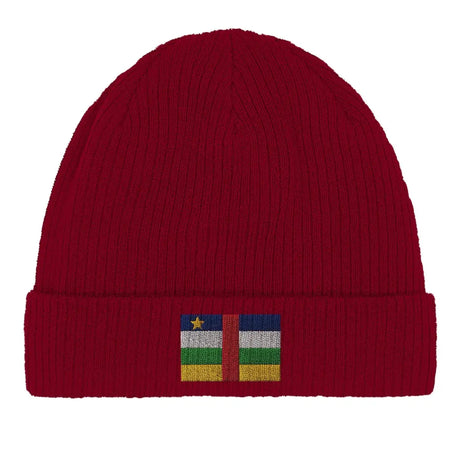 Bonnet en coton drapeau de la république centrafricaine - pixelformaflag