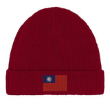 Bonnet en coton drapeau de la république de chine - pixelformaflag