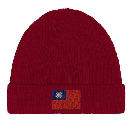 Bonnet en coton drapeau de la république de chine - pixelformaflag