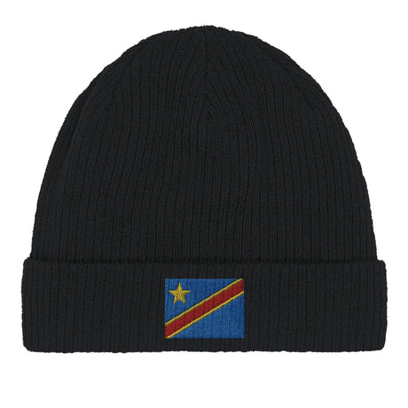 Bonnet en coton drapeau de la république démocratique du congo - pixelformaflag