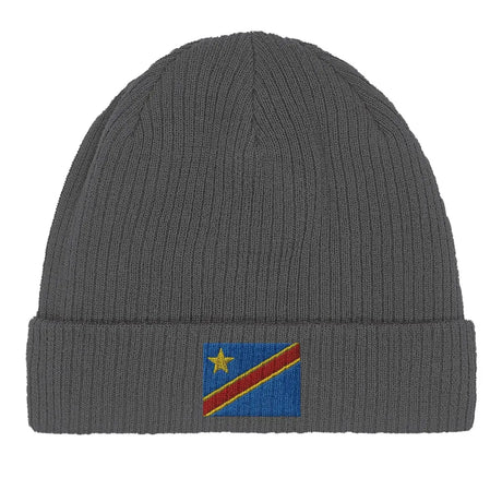 Bonnet en coton drapeau de la république démocratique du congo - pixelformaflag