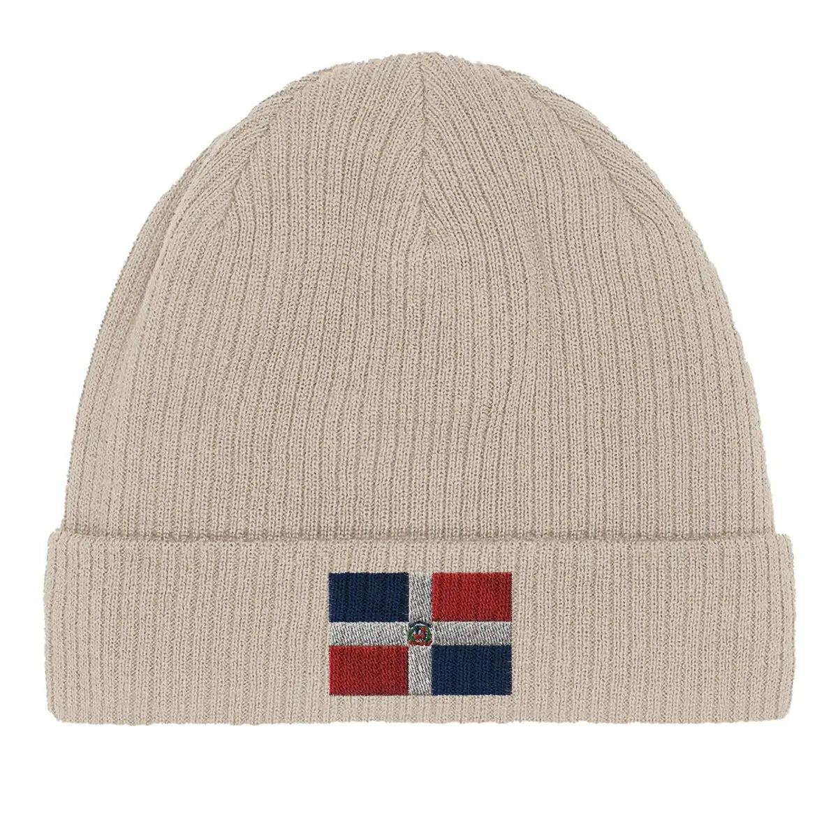 Bonnet en coton Drapeau de la République dominicaine - Pixelforma 