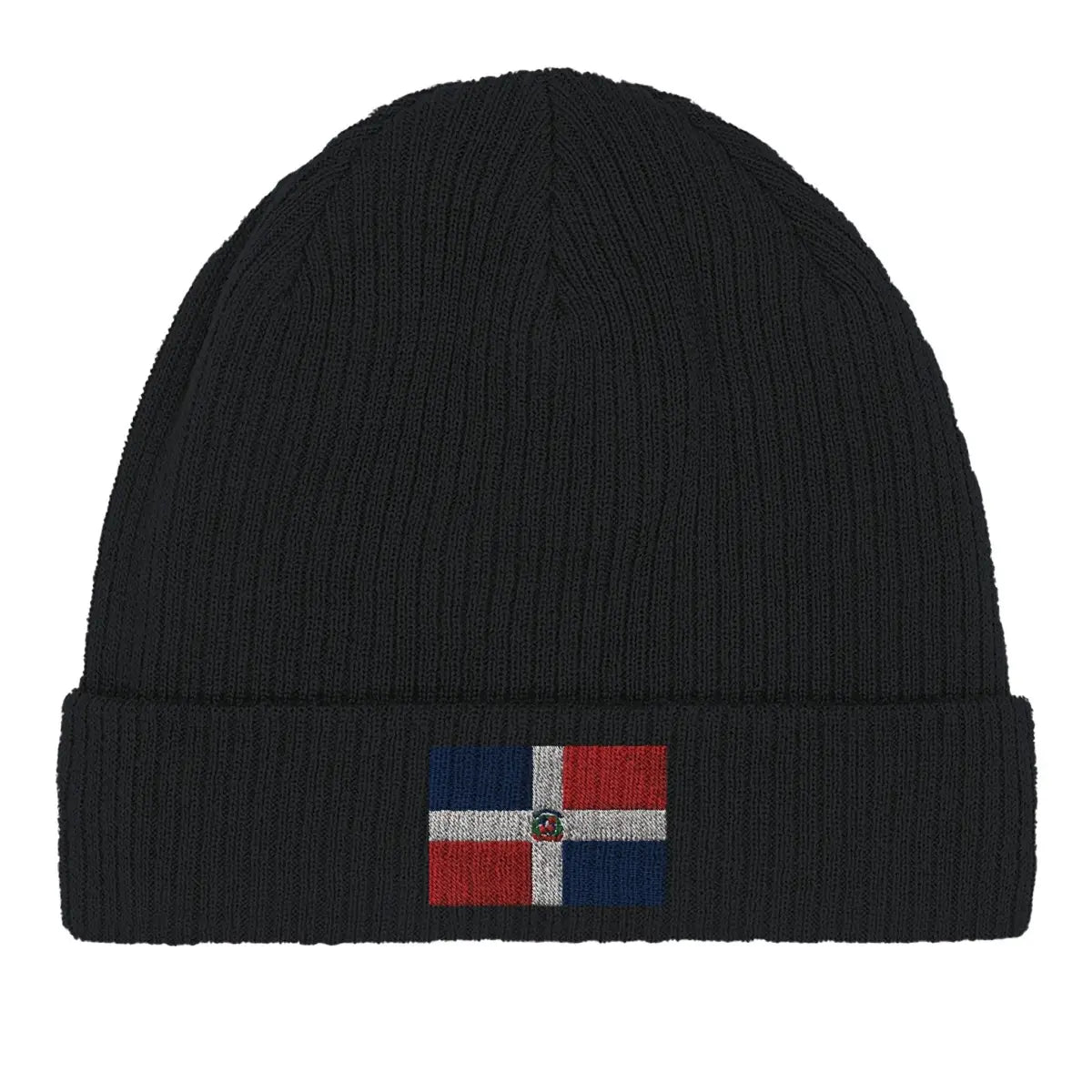 Bonnet en coton drapeau de la république dominicaine - pixelformaflag