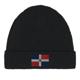 Bonnet en coton drapeau de la république dominicaine - pixelformaflag