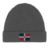 Bonnet en coton drapeau de la république dominicaine - pixelformaflag
