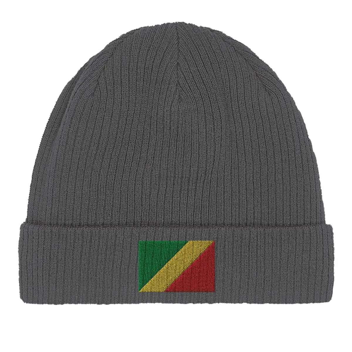Bonnet en coton drapeau de la république du congo - pixelformaflag