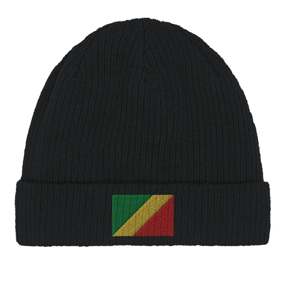 Bonnet en coton drapeau de la république du congo - pixelformaflag