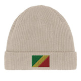 Bonnet en coton drapeau de la république du congo - pixelformaflag