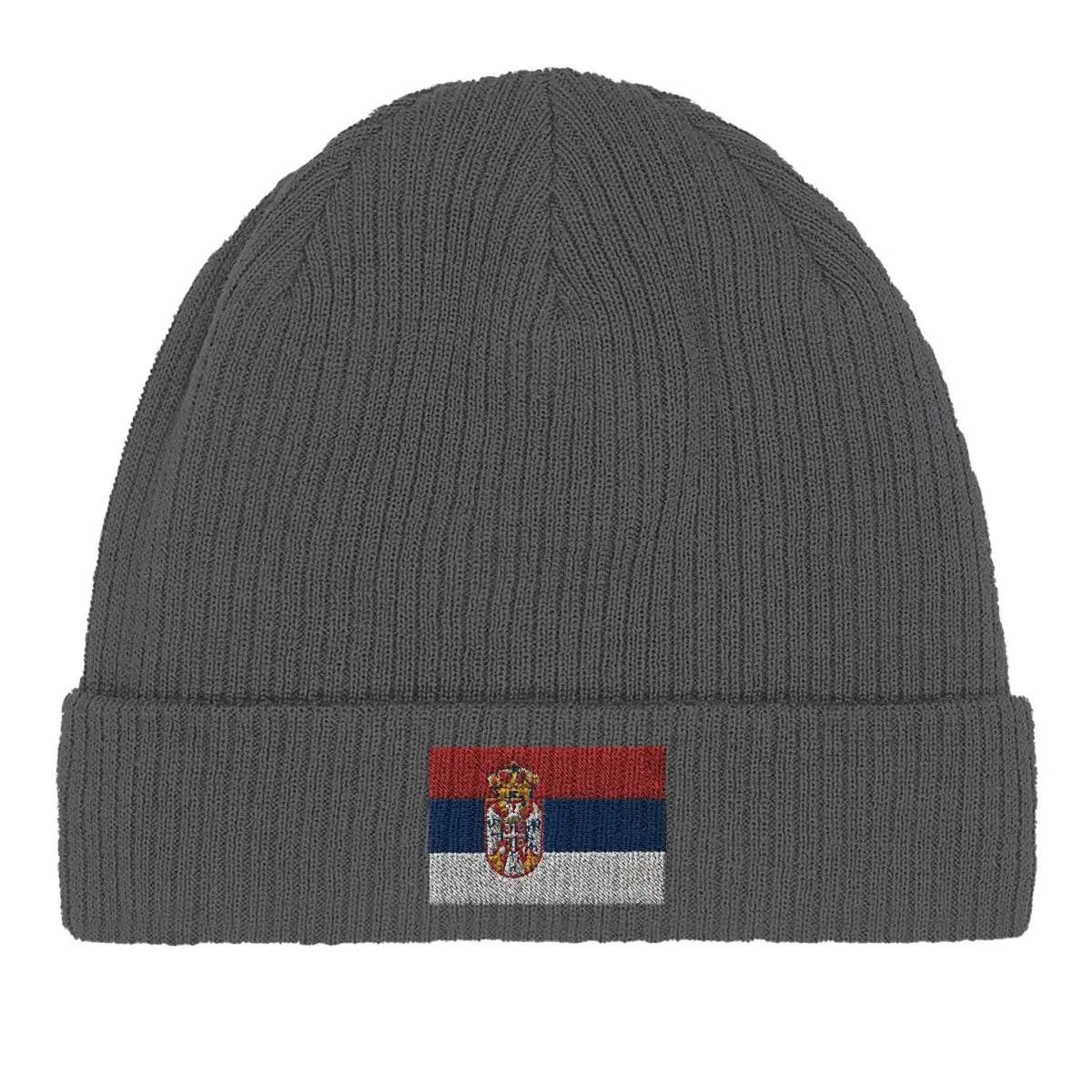 Bonnet en coton drapeau de la serbie - pixelformaflag