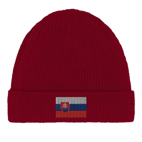 Bonnet en coton drapeau de la slovaquie - pixelformaflag