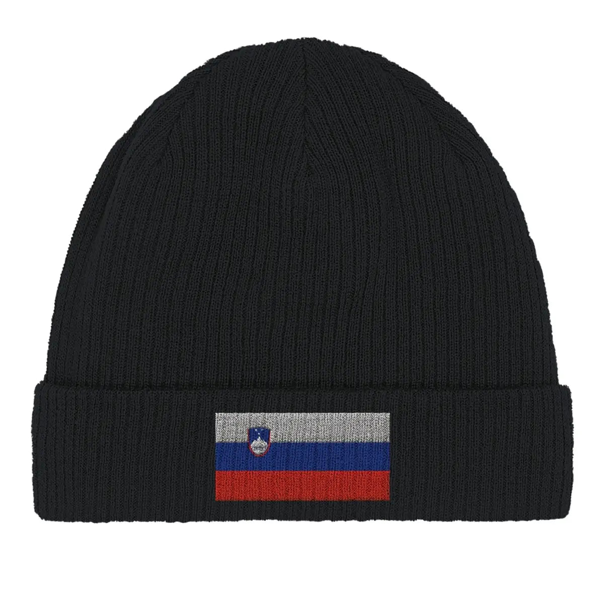 Bonnet en coton drapeau de la slovénie - pixelformaflag