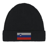 Bonnet en coton drapeau de la slovénie - pixelformaflag