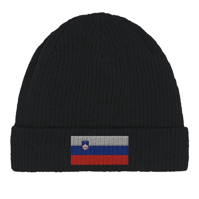 Bonnet en coton drapeau de la slovénie - pixelformaflag