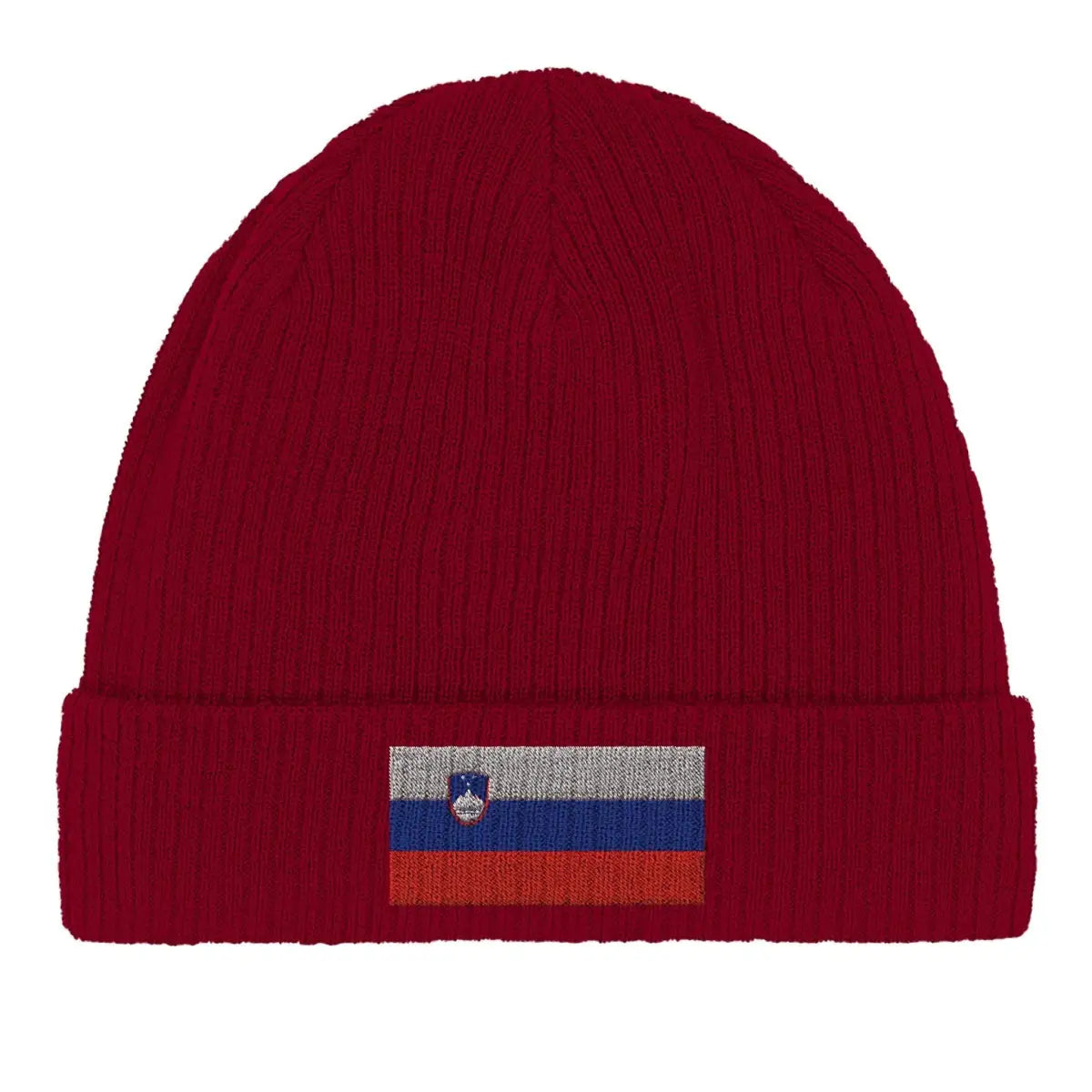 Bonnet en coton drapeau de la slovénie - pixelformaflag