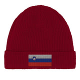 Bonnet en coton drapeau de la slovénie - pixelformaflag
