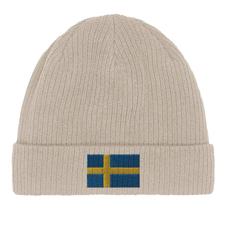 Bonnet en coton drapeau de la suède - pixelformaflag