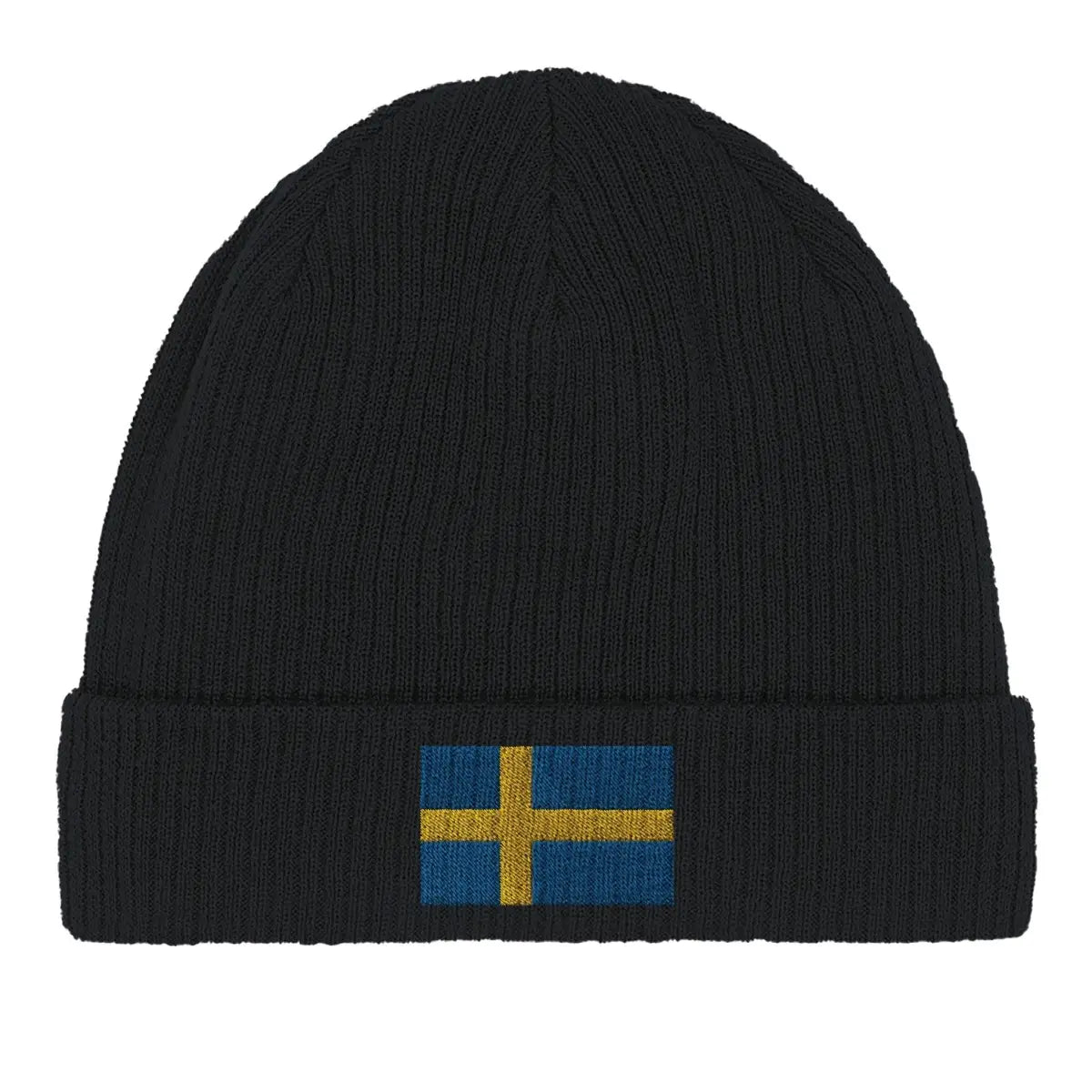 Bonnet en coton drapeau de la suède - pixelformaflag