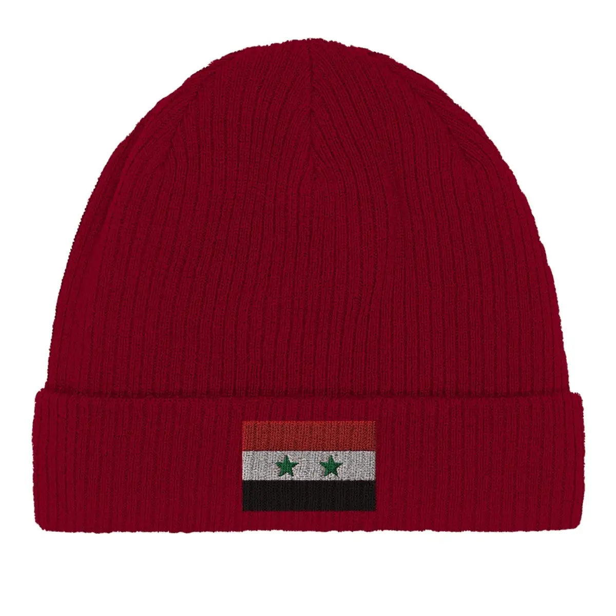 Bonnet en coton drapeau de la syrie - pixelformaflag