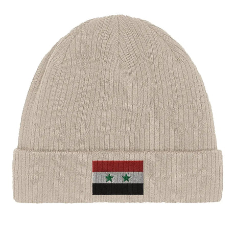 Bonnet en coton drapeau de la syrie - pixelformaflag