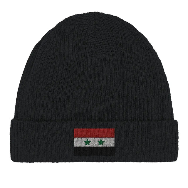 Bonnet en coton drapeau de la syrie - pixelformaflag