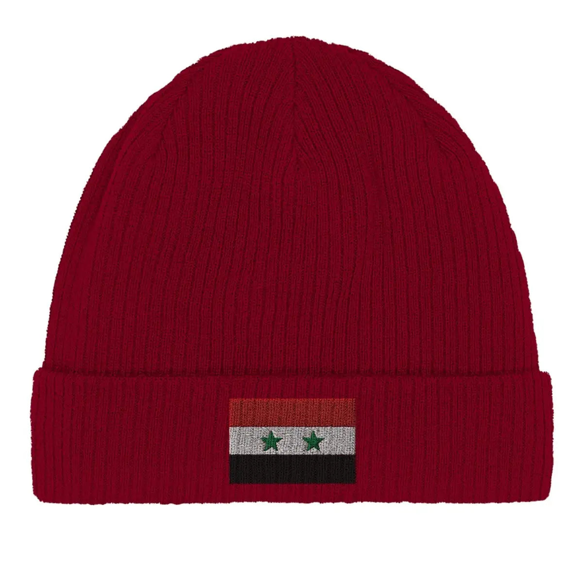 Bonnet en coton Drapeau de la Syrie - Pixelforma 