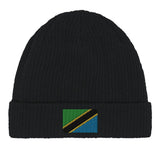 Bonnet en coton drapeau de la tanzanie - pixelformaflag
