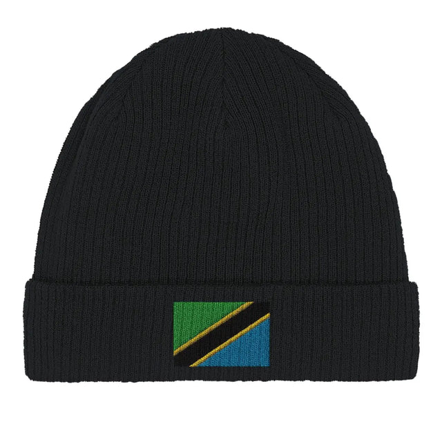 Bonnet en coton drapeau de la tanzanie - pixelformaflag