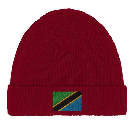 Bonnet en coton drapeau de la tanzanie - pixelformaflag