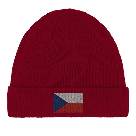 Bonnet en coton drapeau de la tchéquie - pixelformaflag