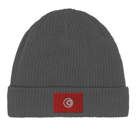 Bonnet en coton drapeau de la tunisie - pixelformaflag