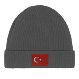 Bonnet en coton drapeau de la turquie - pixelformaflag