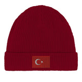 Bonnet en coton drapeau de la turquie - pixelformaflag