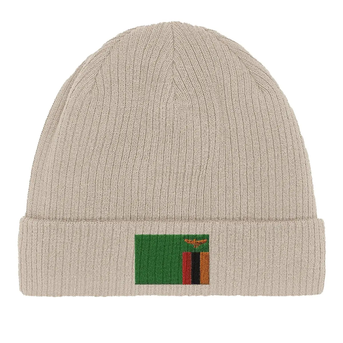 Bonnet en coton drapeau de la zambie - pixelformaflag