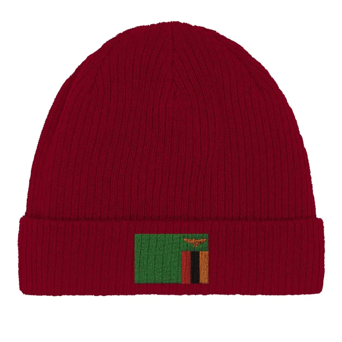 Bonnet en coton drapeau de la zambie - pixelformaflag