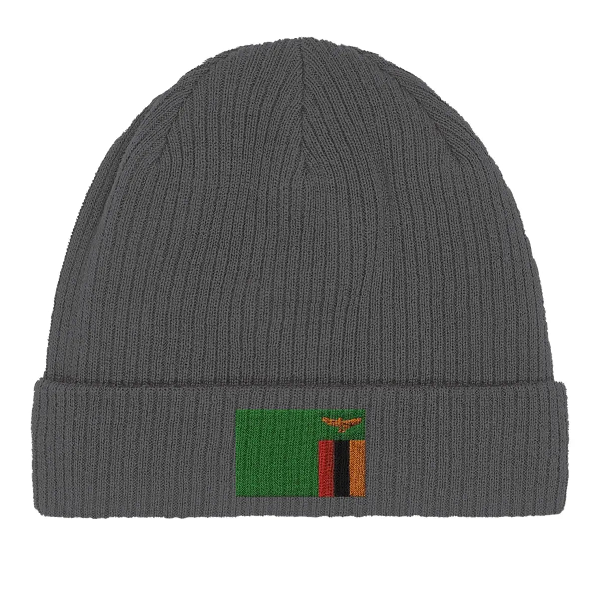 Bonnet en coton drapeau de la zambie - pixelformaflag