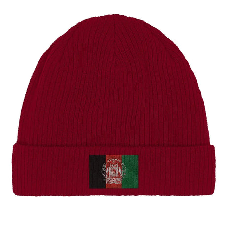 Bonnet en coton Drapeau de l'Afghanistan - Pixelforma 