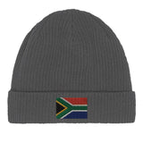 Bonnet en coton Drapeau de l'Afrique du Sud - Pixelforma 