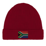 Bonnet en coton Drapeau de l'Afrique du Sud - Pixelforma 