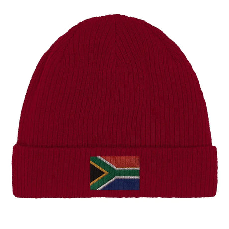 Bonnet en coton Drapeau de l'Afrique du Sud - Pixelforma 