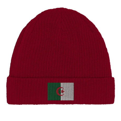 Bonnet en coton drapeau de l’algérie - pixelformaflag